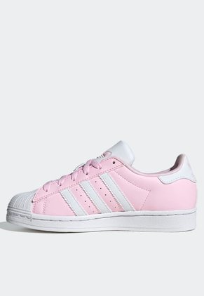 Tenis Lifestyle Rosa-Blanco adidas Originals Superstar