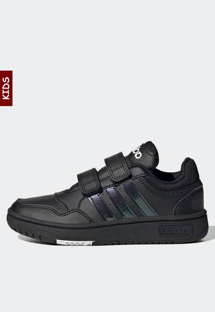Tenis Lifestyle Negro-Tornasol adidas Sportswear Hoops 3.0 CF