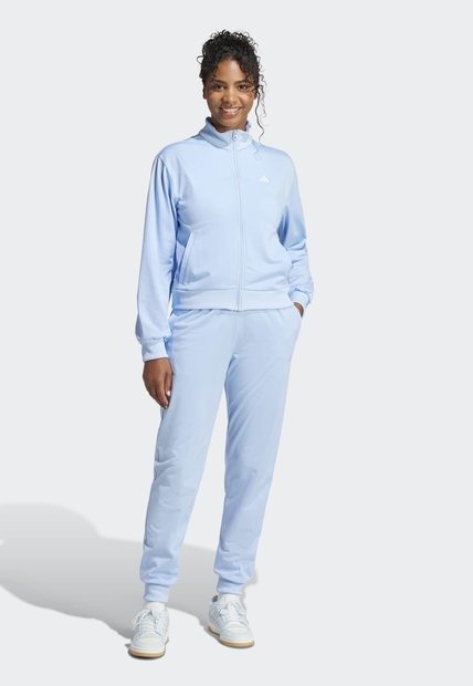 Conjunto adidas Sportswear Essentials Feel Cozy Celeste