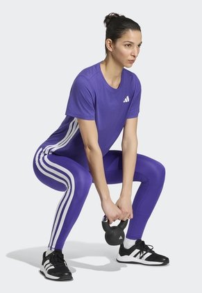 Camiseta Training adidas Performance Essentials Violeta