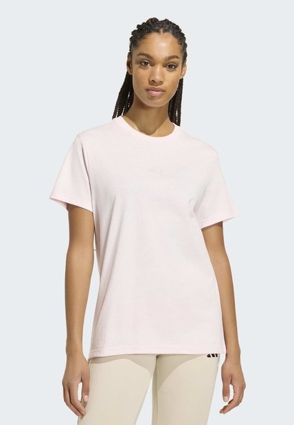 Camiseta adidas Sportswear Graphic Animal 1 Rosa