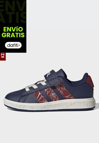 Tenis Lifestyle adidas Sportswear Grand Court Marvel Spider-Man Azul adidas Performance