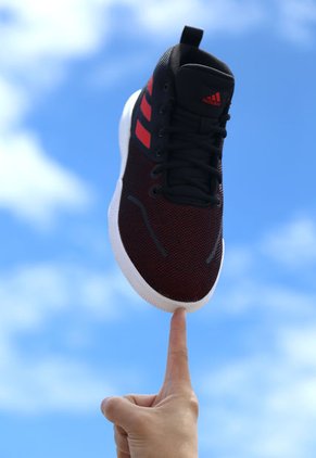 Tenis Basketball Negro-Rojo-Blanco adidas Performance OwnTheGame
