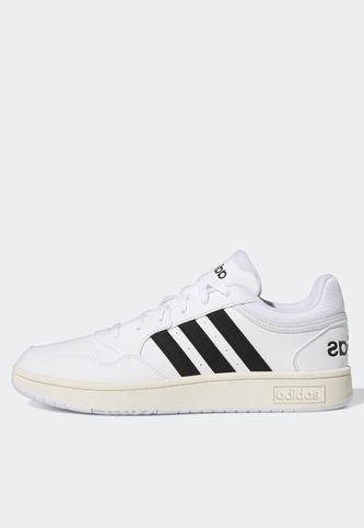 Tenis Lifestyle adidas Sportswear Hoops 3.0 Low Classic Vintage Blanco adidas Performance