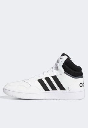 Tenis adidas Sportswear Hoops 3.0 Mid Blanco