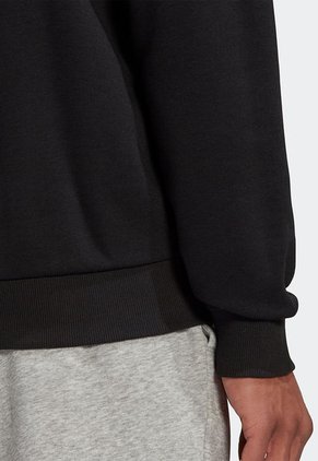 Buzo Negro-Blanco adidas Performance Essentials Logo Grande