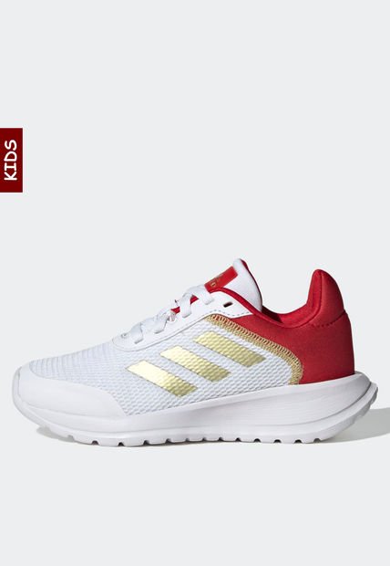Tenis Lifestyle Blanco-Dorado-Rojo adidas Performance Tensaur Run 2.0