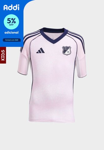 Camiseta adidas Tercera Millonarios FC 2025 Rosa adidas Performance