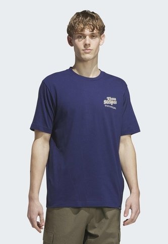 Camiseta adidas Sportswear Graphic Sports Bar Pool Azul adidas Performance