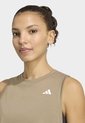 Camiseta Training Sin Mangas adidas Performance Essentials Boxy Caqui de adidas Performance