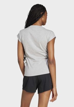 Camiseta adidas Sportswear Essentials Linear Gris