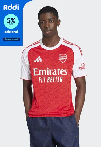 Camiseta Arsenal Local 25/26 adidas Performance Rojo adidas Performance