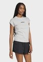 Camiseta adidas Sportswear Essentials Linear Gris de adidas Performance