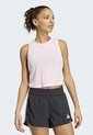 Camiseta Training adidas Performance Essentials Boxy Rosa de adidas Performance