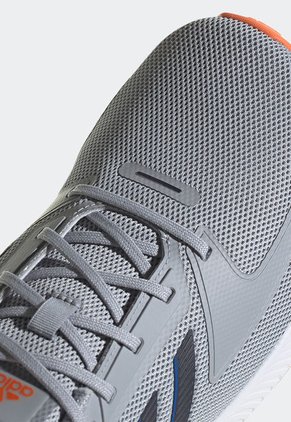 Tenis Running Gris-Azul-Blanco adidas Performance Run Falcon 2.0