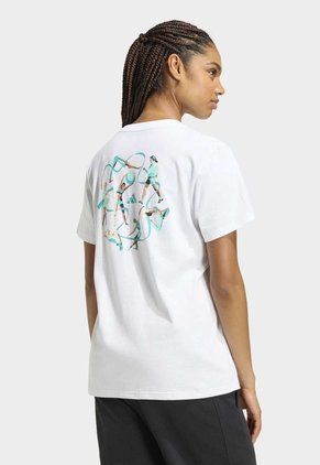 Camiseta adidas Sportswear Graphic Sports Blanco