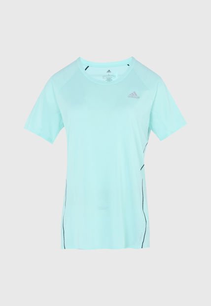 Camiseta Azul Aguamarina adidas Performance Own The Run