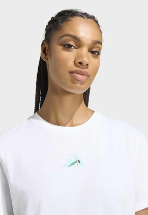 Camiseta adidas Sportswear Graphic Sports Blanco