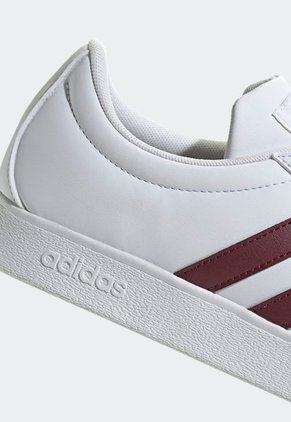 Tenis Lifestyle Blanco-Vino-Gris adidas Performance VL Court Base