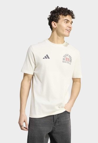Camiseta adidas Sportswear Graphic Mercedes AMG Petronas F1 Team Silver Arrows 1955 Marfil adidas Performance