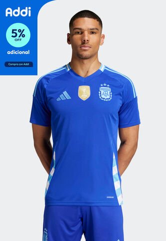 Camiseta Argentina adidas Performance Visitante 24 Azul adidas Performance
