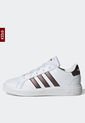 Tenis Lifestyle Blanco-Café adidas Performance Grand Court de adidas Performance