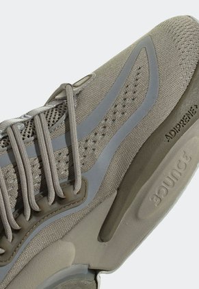 Tenis Running Verde Oliva adidas Performance AlphaBoost V1