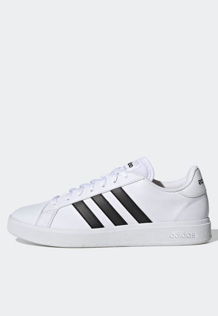 Tenis Lifestyle Blanco-Negro adidas Performance Grand Court Base 2.0