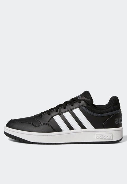 Tenis Lifestyle Negro-Blanco adidas Performance Hoops 3.0