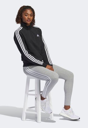 Buzo Negro-Blanco adidas Sportswear Essentials 3 Rayas