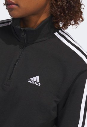 Buzo Negro-Blanco adidas Sportswear Essentials 3 Rayas