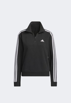 Buzo Negro-Blanco adidas Sportswear Essentials 3 Rayas
