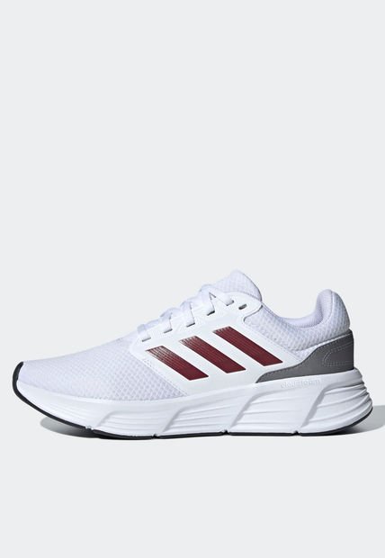 Tenis Running Blanco-Vino-Gris adidas Performance Galaxy 6