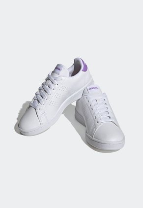 Tenis Lifestyle Blanco-Lila adidas Performance Advantage