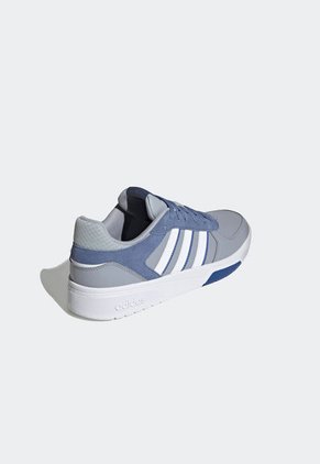 Tenis Lifestyle Gris-Blanco-Azul adidas Performance Courtbeat