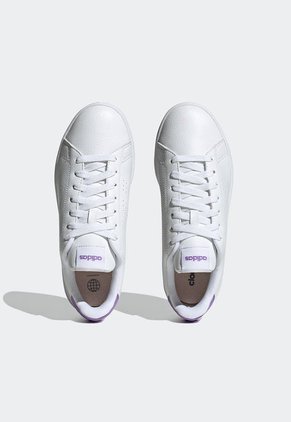 Tenis Lifestyle Blanco-Lila adidas Performance Advantage