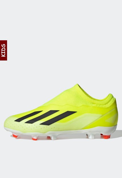 Guayo Amarillo Neón-Negro-Rojo Neón adidas Performance X Crazyfast League FG