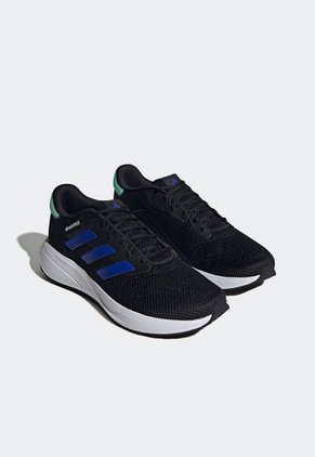 Tenis Running Negro-Azul-Verde Menta adidas Performance Response Runner