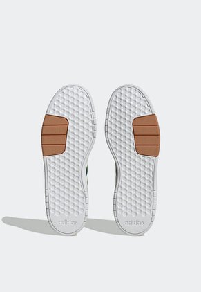 Tenis Lifestyle Blanco-Verde-Beige adidas Performance Courtbeat