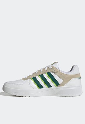 Tenis Lifestyle Blanco-Verde-Beige adidas Performance Courtbeat