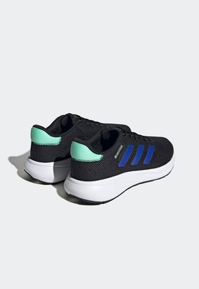 Tenis Running Negro-Azul-Verde Menta adidas Performance Response Runner