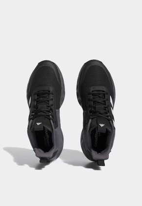 Tenis Basketball Negro-Blanco-Gris adidas Performance Ownthegame