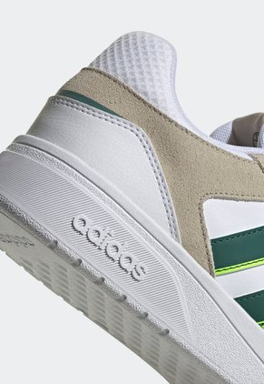 Tenis Lifestyle Blanco-Verde-Beige adidas Performance Courtbeat