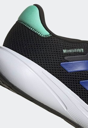 Tenis Running Negro-Azul-Verde Menta adidas Performance Response Runner