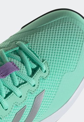 Tenis para Tennis Verde Menta-Blanco-Plateado adidas Performance GameCourt 2