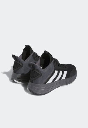 Tenis Basketball Negro-Blanco-Gris adidas Performance Ownthegame