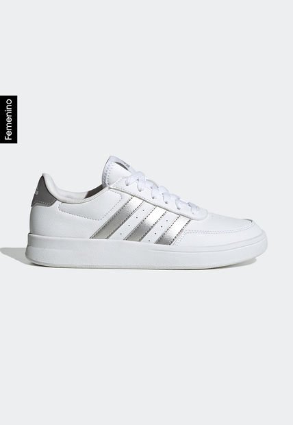 Tenis Lifestyle Blanco-Plateado adidas Performance Breaknet 2.0