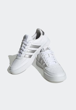 Tenis Lifestyle Blanco-Plateado adidas Performance Breaknet 2.0