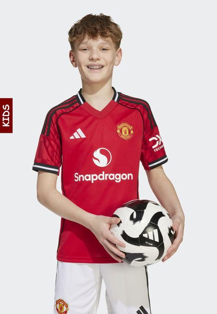 Camiseta adidas Performance  local Manchester United 25/26  Rojo