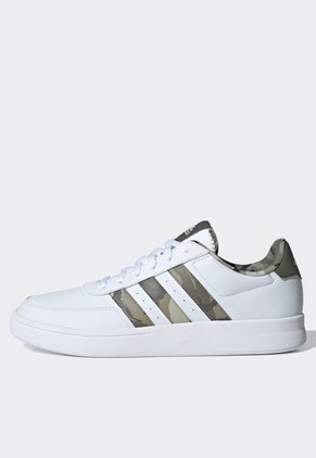 Tenis Lifestyle Blanco-Verde Oliva adidas Performance Breaknet 2.0